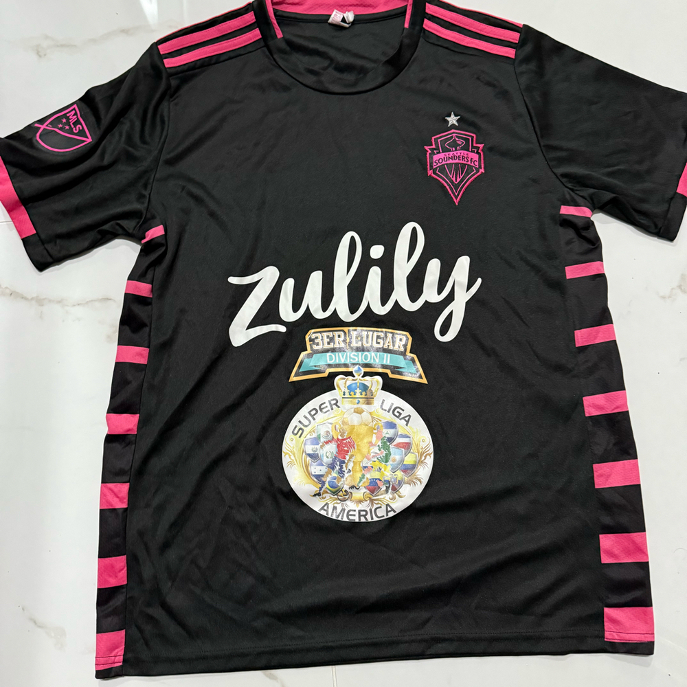 Zulily Seattle Sounders FC Soccer Jersey Medium